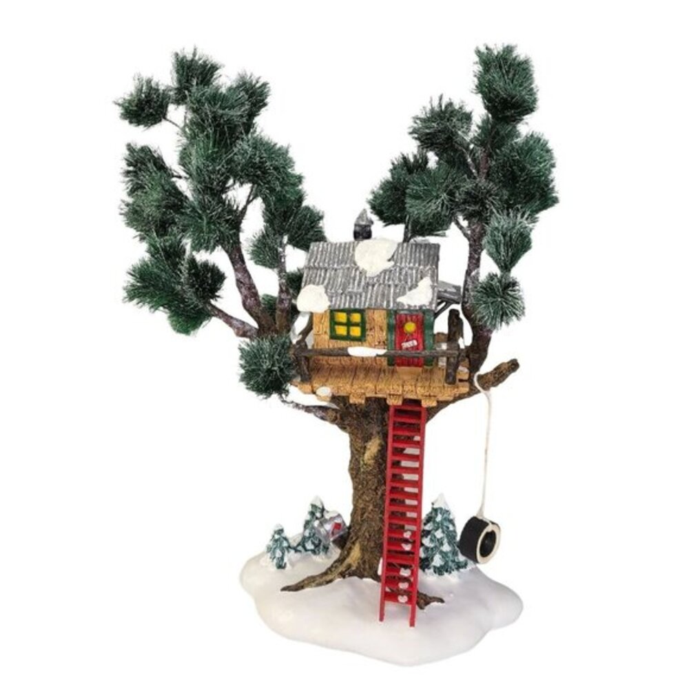 Department 56 Treetop Tree House 54890 Tire Swing Dept 56 Snow Village Ret Vtg